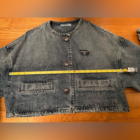 In the Styles of Prada, Denim Jacket Size 36 - Picture 2 of 8